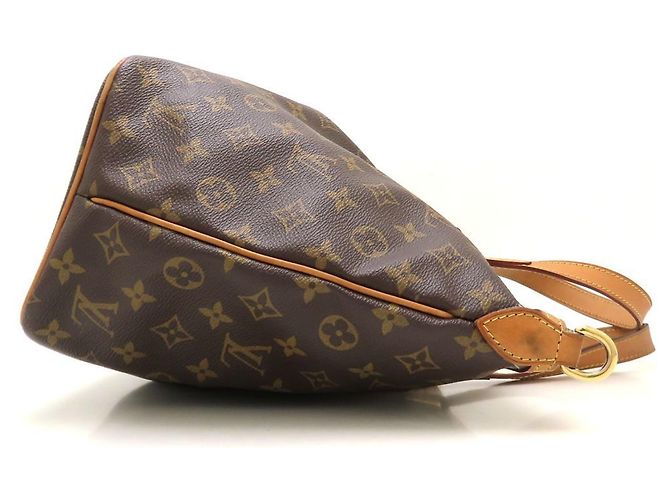Borsa Louis Vuitton Monogram Palermo PM Marrone Monogramma - vista 3