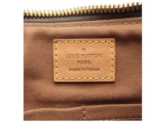 Borsa Louis Vuitton Monogram Palermo PM Marrone Monogramma - vista 7
