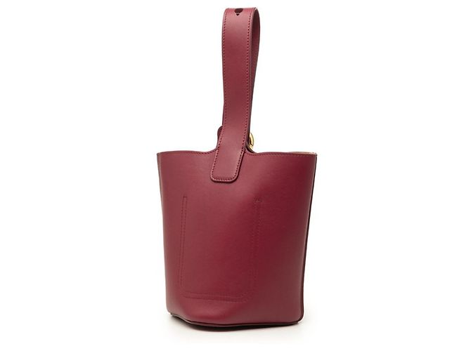 Borsa Mini Pebble Bucket Loewe Porpora - vista 2