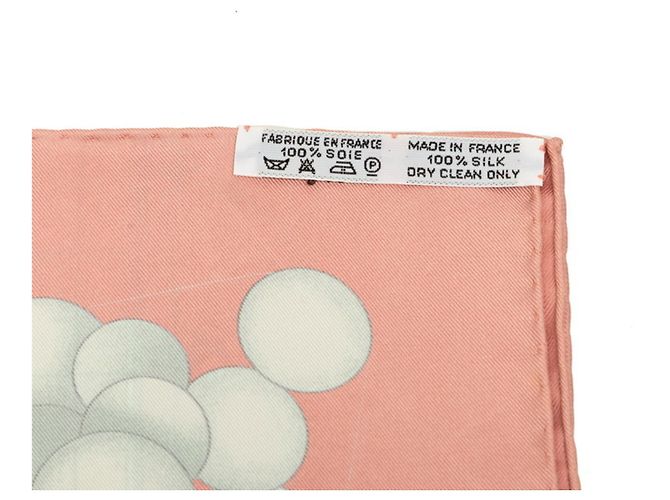 Hermès Foulard Hermes Carre 90 La Musique des Spheres Rosa Multicolore - vista 10