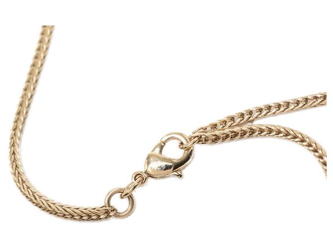 Collana con pendente a specchio Chanel Coco Mark LA PAUSA D'oro Blu navy - vista 5