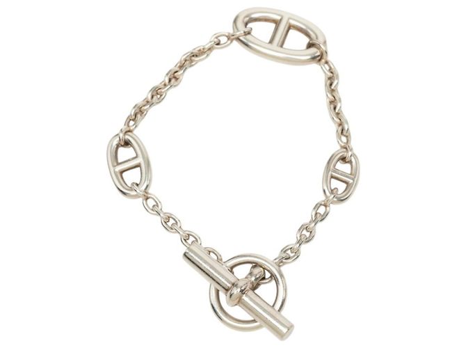 Hermès Bracciale con Charms Hermes Chaine d'Ancre Farandole Argento - vista 2