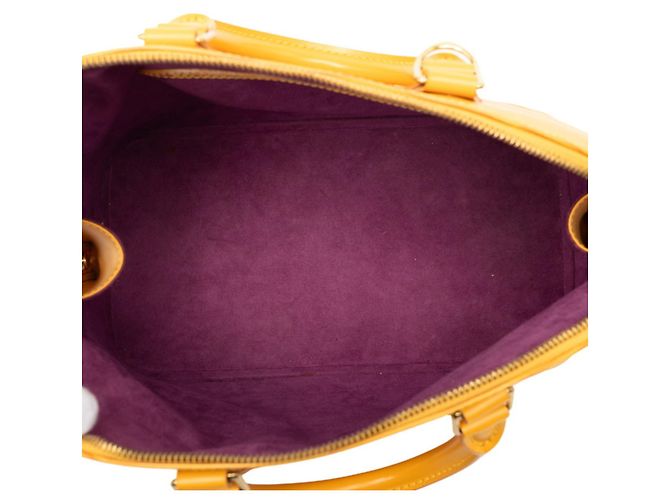 Louis Vuitton Epi Alma Handtasche Gelb - Ansicht 5