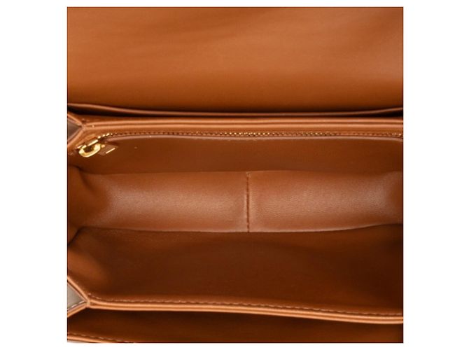 Céline Borsa a tracolla e spalla Celine Triomphe Teen Marrone - vista 6