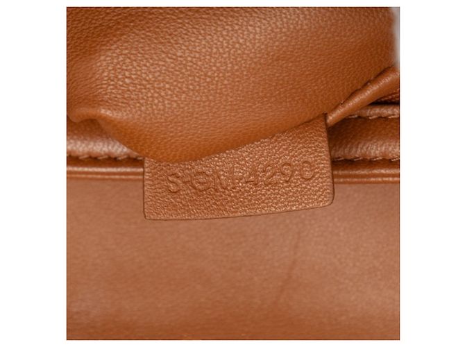 Céline Borsa a tracolla e spalla Celine Triomphe Teen Marrone - vista 8