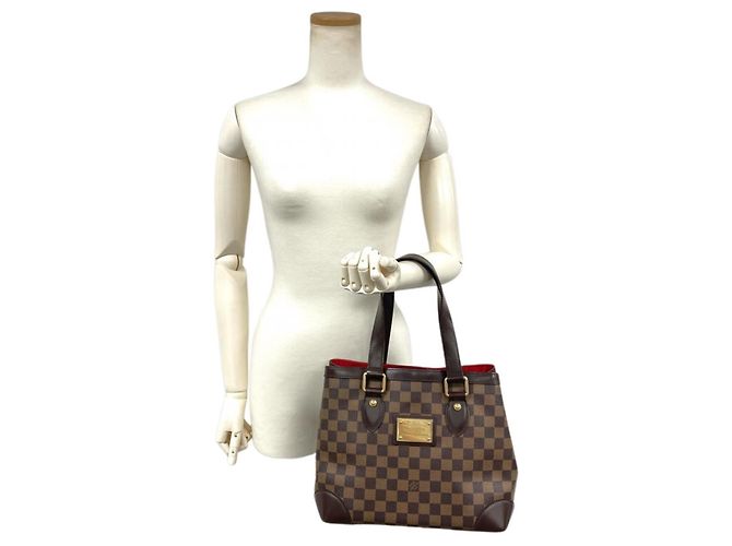 Louis Vuitton Hampstead PM Handtasche Braun - Ansicht 10