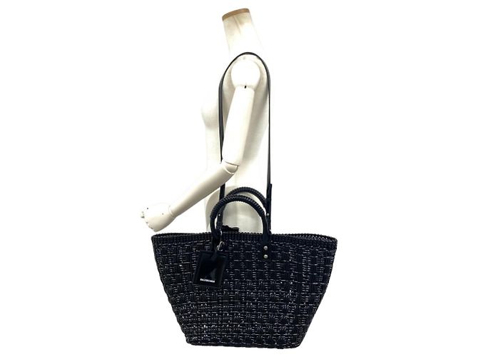 Everyday Borsa Tote Balenciaga Bistro S Basket Nero - vista 10