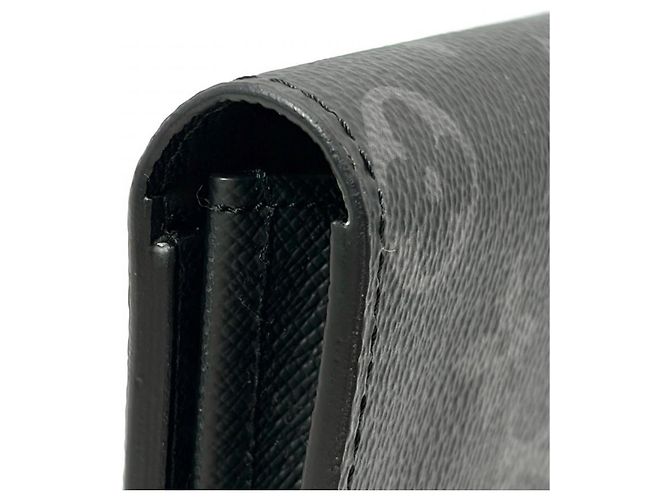 Louis Vuitton Monogram Eclipse Münzbeutel Schwarz - Ansicht 6