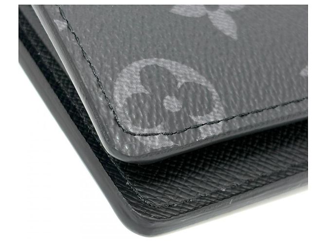 Louis Vuitton Monogram Eclipse Münzbeutel Schwarz - Ansicht 7