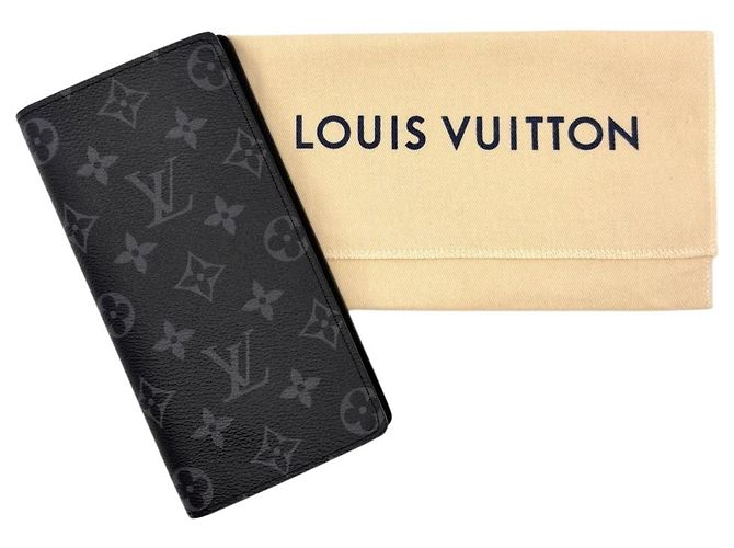 Louis Vuitton Monogram Eclipse Münzbeutel Schwarz - Ansicht 9