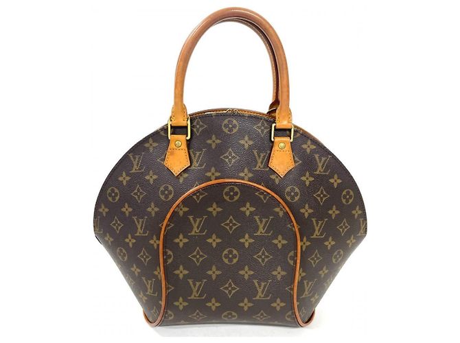 Louis Vuitton Ellipse MM Handbag Brown - view 3