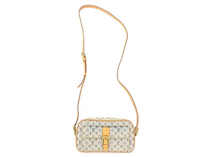 Bolso de hombro Louis Vuitton Mini Juliette MM Azul - vista 11