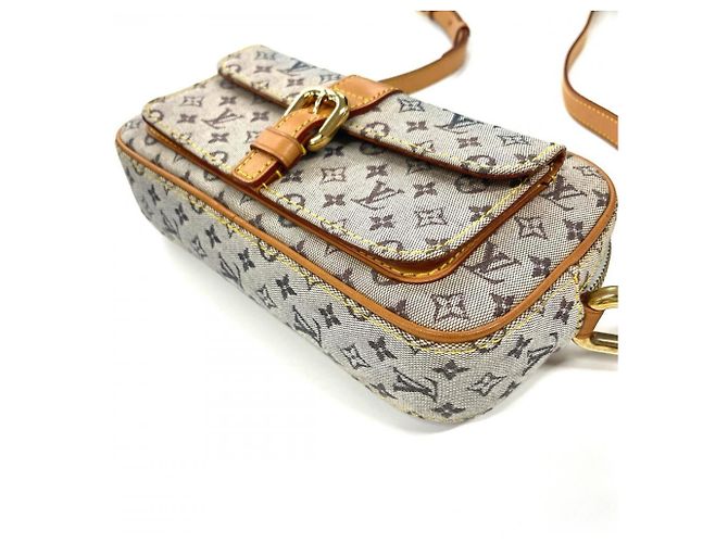 Bolso de hombro Louis Vuitton Mini Juliette MM Azul - vista 3