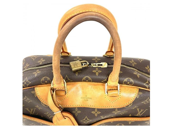 Borsa Louis Vuitton Deauville Marrone - vista 5