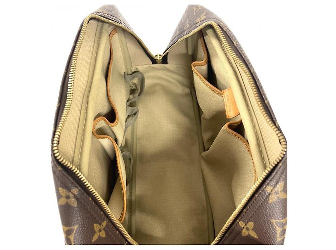 Borsa Louis Vuitton Deauville Marrone - vista 6