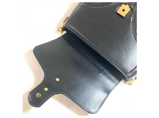 Borsa a tracolla Gucci GG Marmont Small Nero - vista 6