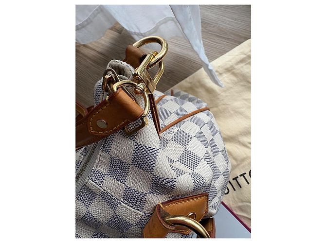 Louis Vuitton Artsy MM Borsa Damier Azur Damier ebene - vista 8