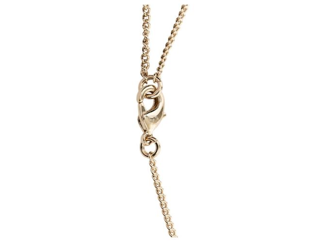 Chanel Coco Mark Halskette mit Bambi-Rehmotiv Golden - Ansicht 4