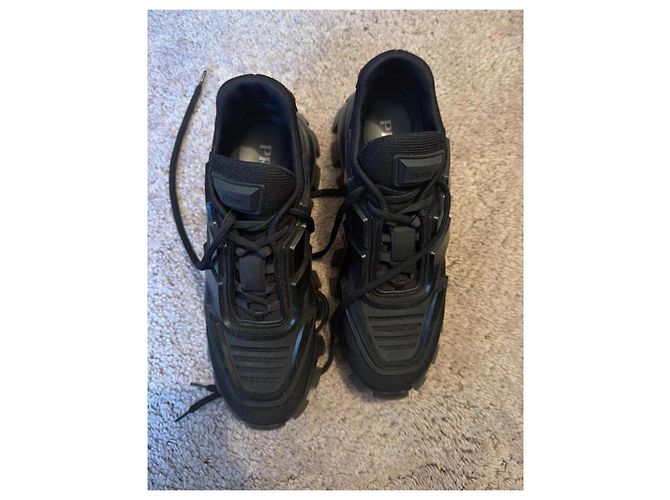 Baskets Prada Cloudbust Thunder Noires - vue 4