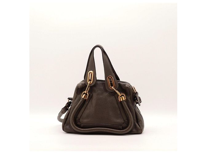 Chloé Chloe Marcie Small Top Handle Tasche Braun - Ansicht 3
