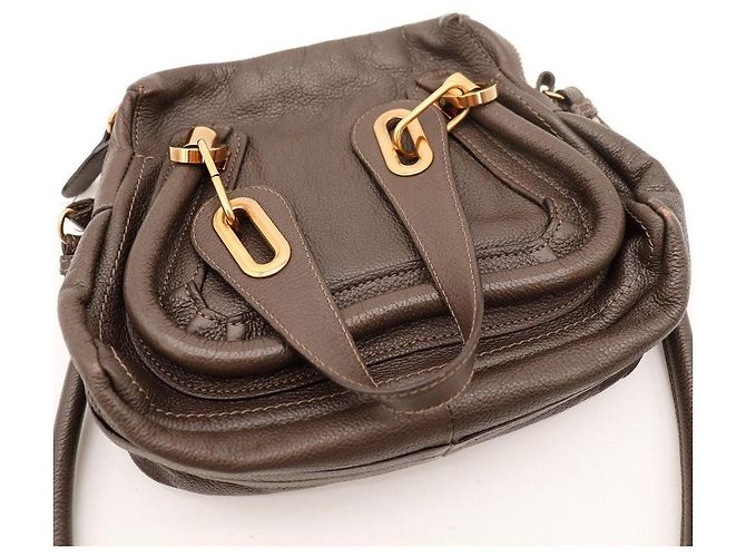 Chloé Chloe Marcie Small Top Handle Tasche Braun - Ansicht 6