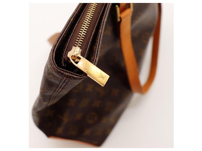Borsa Cabas GM in tela Monogram Louis Vuitton Marrone Monogramma - vista 8