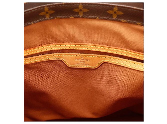 Borsa Bagatelle in canvas Monogram Louis Vuitton Marrone Monogramma - vista 7