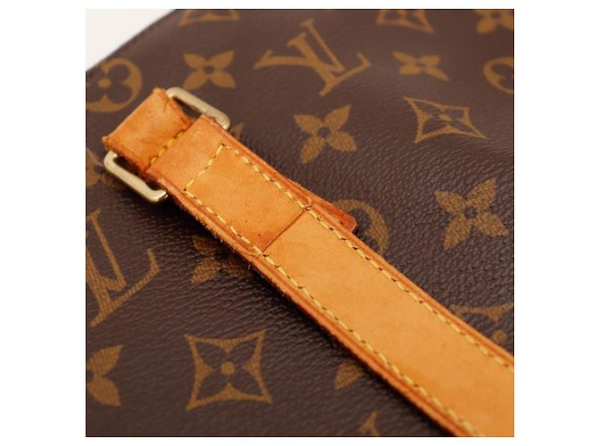 Borsa Bagatelle in canvas Monogram Louis Vuitton Marrone Monogramma - vista 9