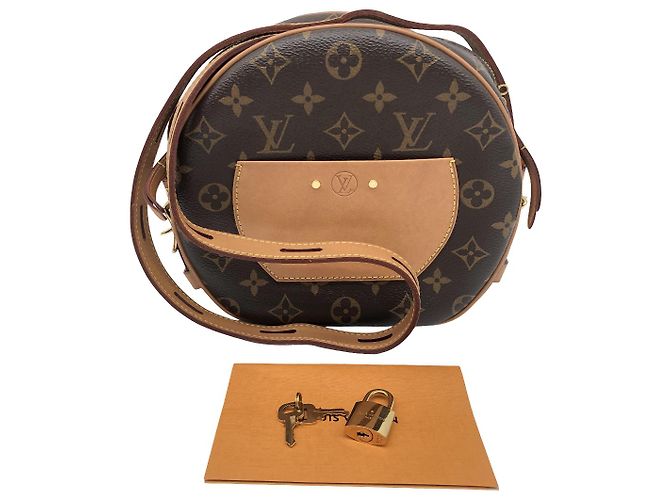 Louis Vuitton Boite Chapeau Monogram Canvas medium Marron - vue 2