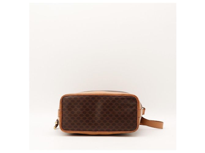 Céline Borsa a secchiello Celine Macadam con pochette Marrone - vista 5