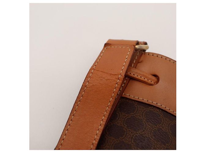 Céline Celine Macadam Bucket Bag Braun - Ansicht 12