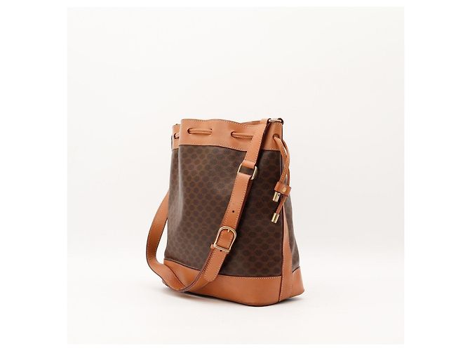 Céline Celine Macadam Bucket Bag Braun - Ansicht 4