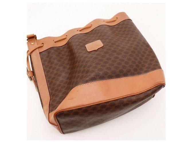 Céline Celine Macadam Bucket Bag Braun - Ansicht 6