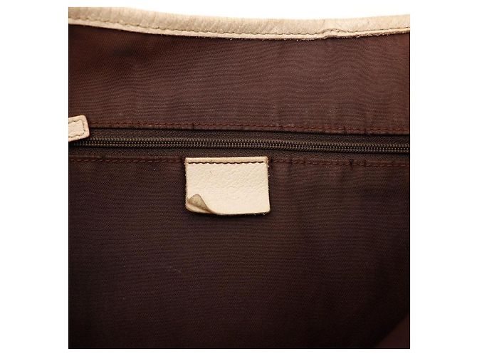 Gucci Schultertasche aus Monogramm-Canvas Braun Beige - Ansicht 8