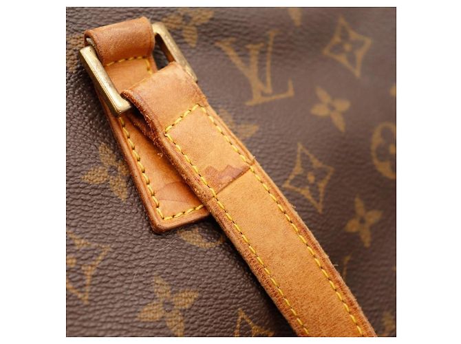 Borsa Cabas GM Louis Vuitton Monogram Canvas Marrone Monogramma - vista 11