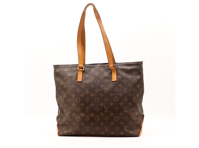 Borsa Cabas GM Louis Vuitton Monogram Canvas Marrone Monogramma - vista 3