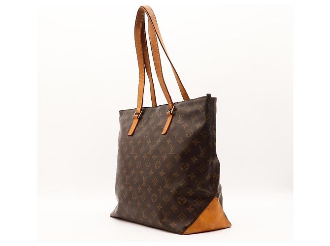 Borsa Cabas GM Louis Vuitton Monogram Canvas Marrone Monogramma - vista 4