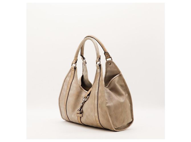 Borsa Hobo Gucci Monogram Beige - vista 2