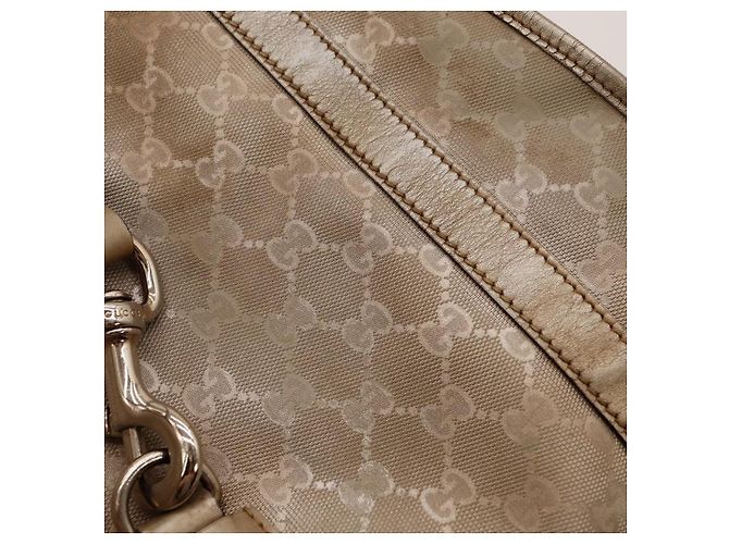 Borsa Hobo Gucci Monogram Beige - vista 7