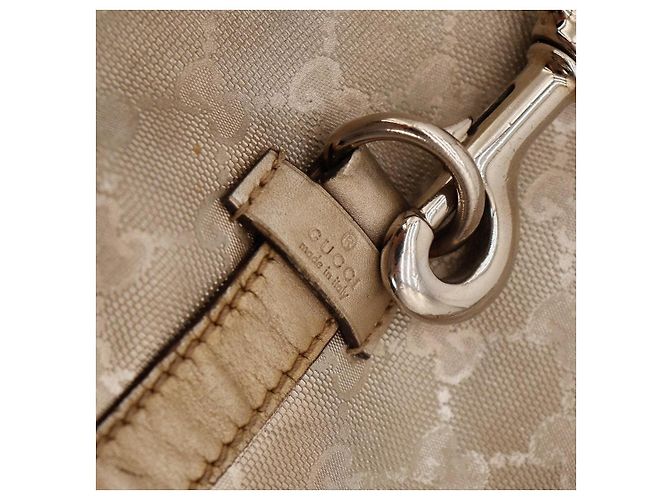 Borsa Hobo Gucci Monogram Beige - vista 8