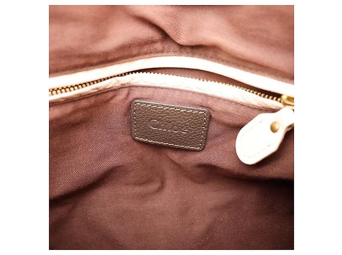 Chloé Borsa Satchel Chloe Paddington Marrone - vista 8