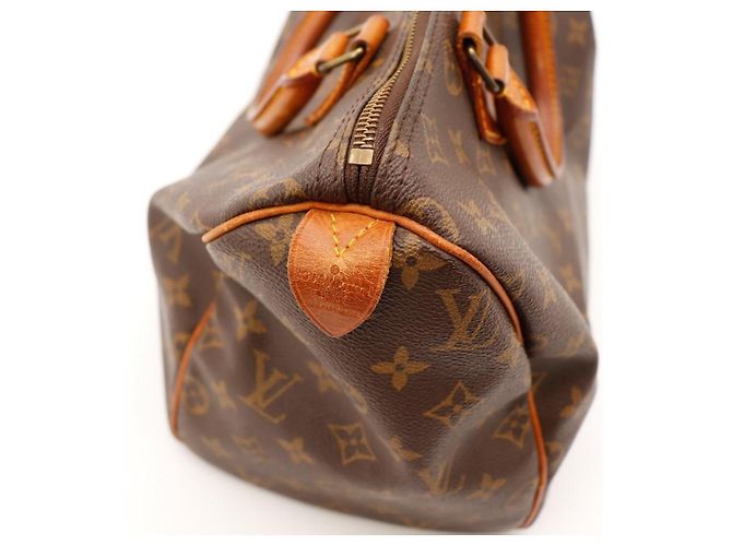 Borsa Louis Vuitton Speedy 30 Monogram Canvas Marrone - vista 10