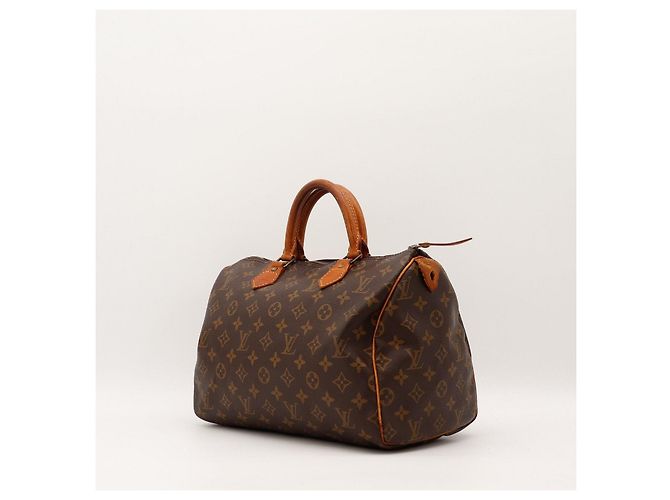 Borsa Louis Vuitton Speedy 30 Monogram Canvas Marrone - vista 2