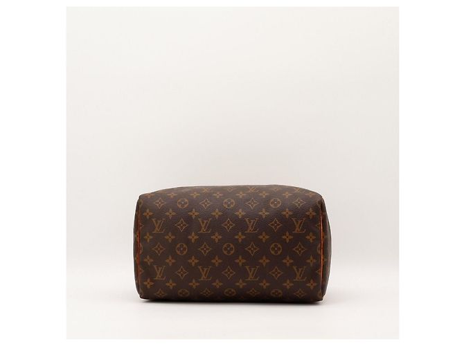 Borsa Louis Vuitton Speedy 30 Monogram Canvas Marrone - vista 6