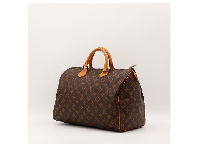 Borsa Louis Vuitton Speedy 30 Monogram Canvas Marrone - vista 2