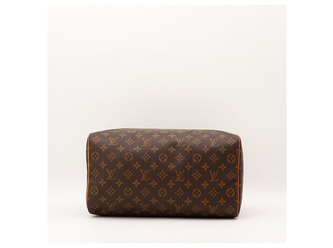 Borsa Louis Vuitton Speedy 30 Monogram Canvas Marrone - vista 6