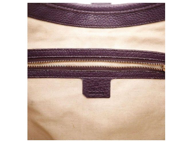 Borsa Hobo Gucci Jackie GG Canvas Medium Marrone Beige - vista 11