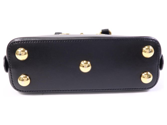 Gucci Horsebit Leather Medium Negro - vista 4