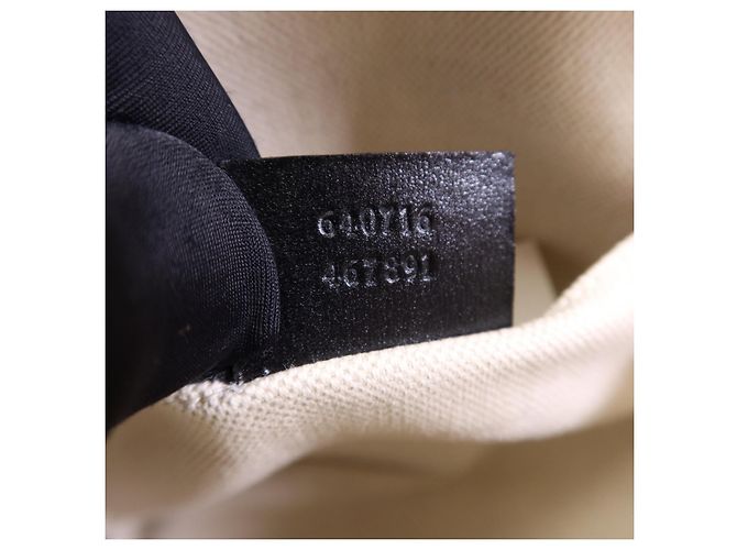 Gucci Horsebit Leather Medium Negro - vista 7