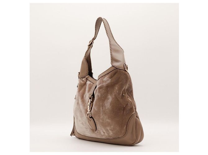 Gucci Jackie Hobo-Tasche Beige - Ansicht 2